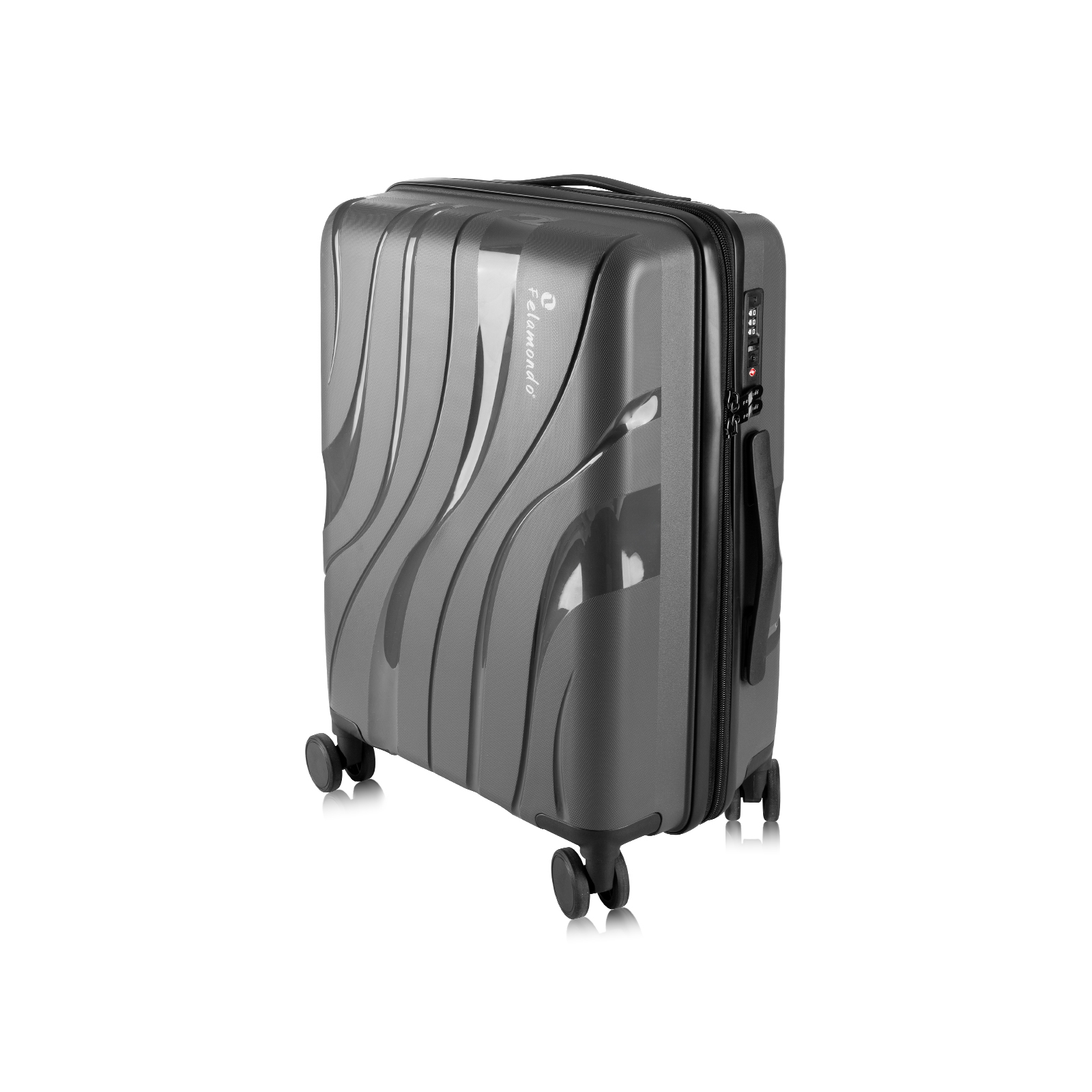 Compact PP Suitcase Set 22 24 26 Inch Travel Trolley - TSA Lock ＆Smooth 360 Spinner Wheels