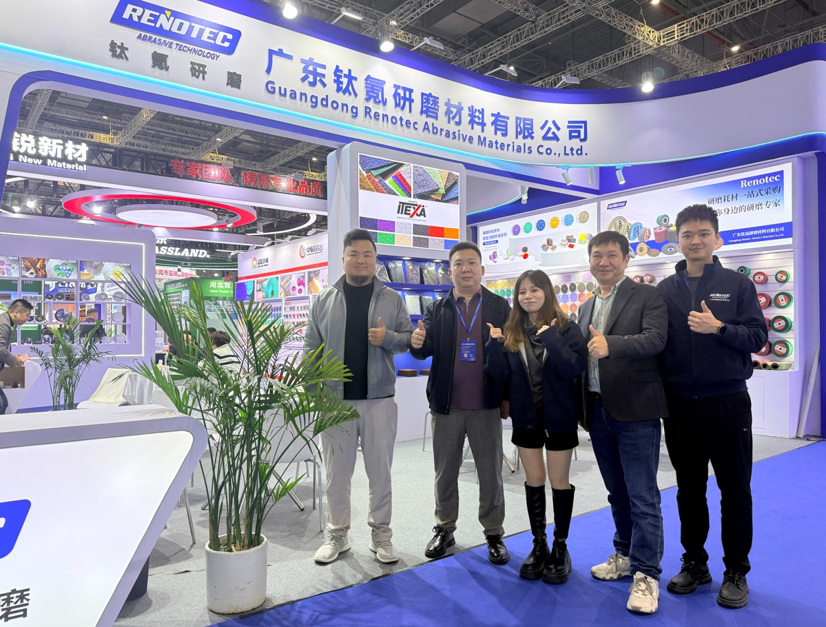 Renotec Abrasive Shines at Industry Expo, Showcasing Cutting-Edge Abrasive Solutions and Strengthening Global Partnerships