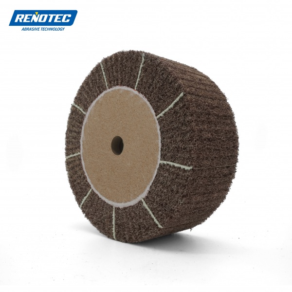 Interleaved Non-Woven Flap Wheel 