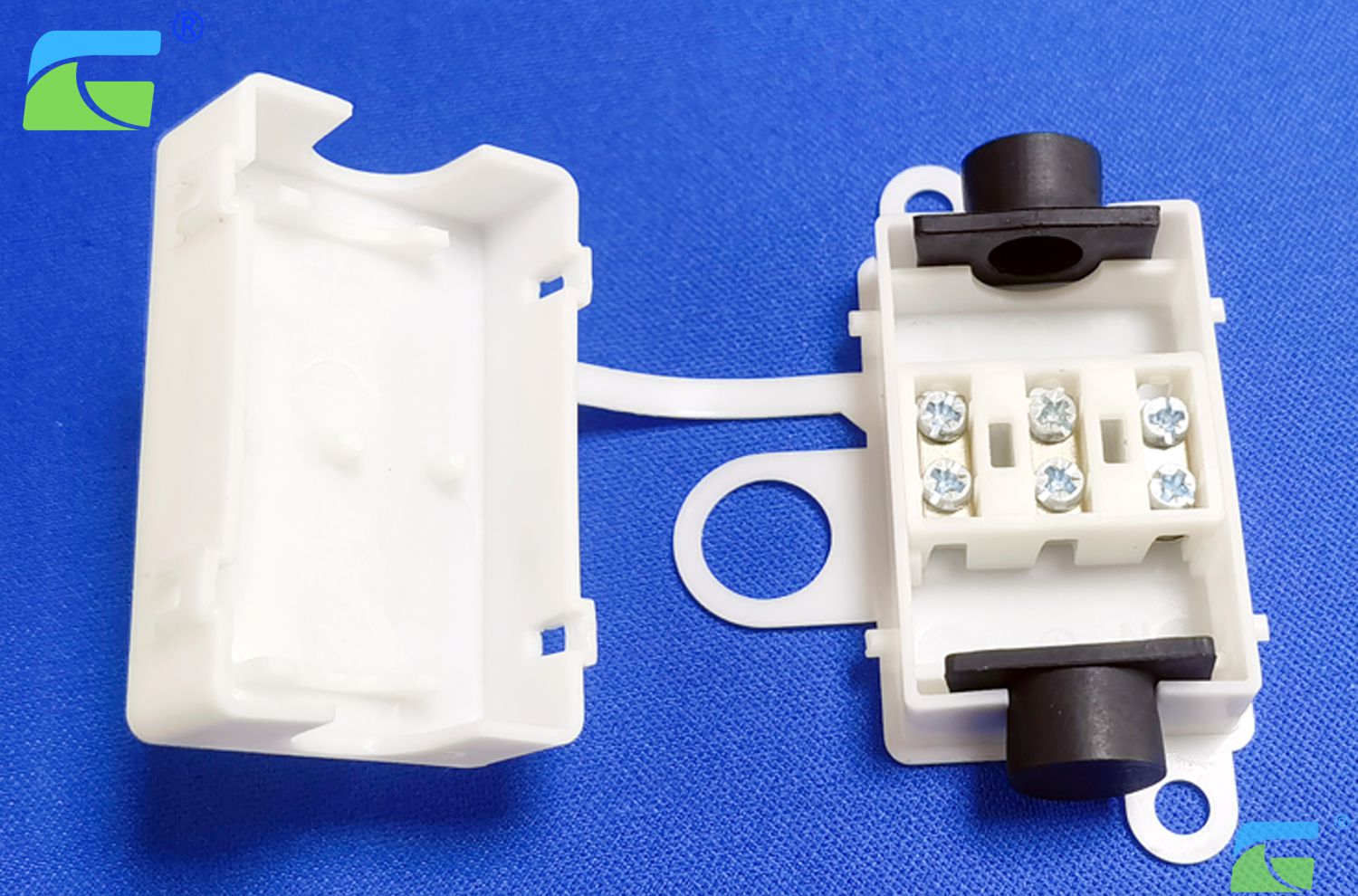 防水防尘接线盒 IP44 2-3芯0.5-1.5mm²线径适用 | 广吉电气