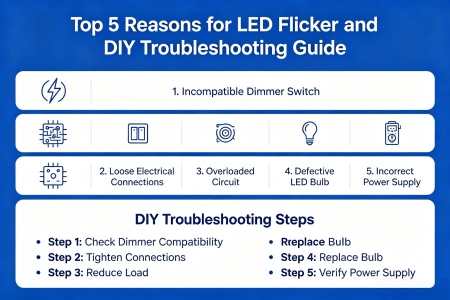 5 Common Reasons for LED Light Flickering & DIY Troubleshooting Guide
