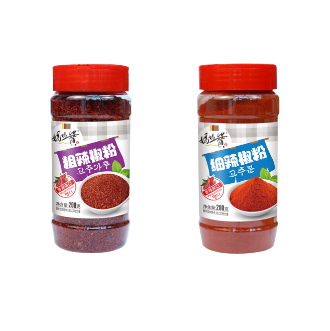 fine/coarse chili powder 