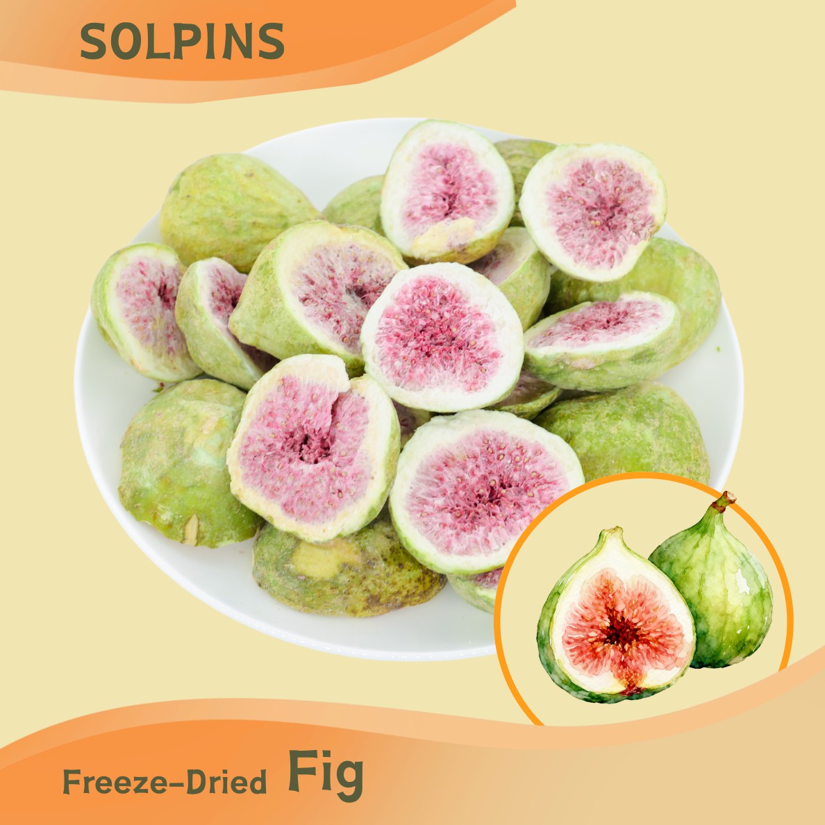 Freeze-Dried Fig