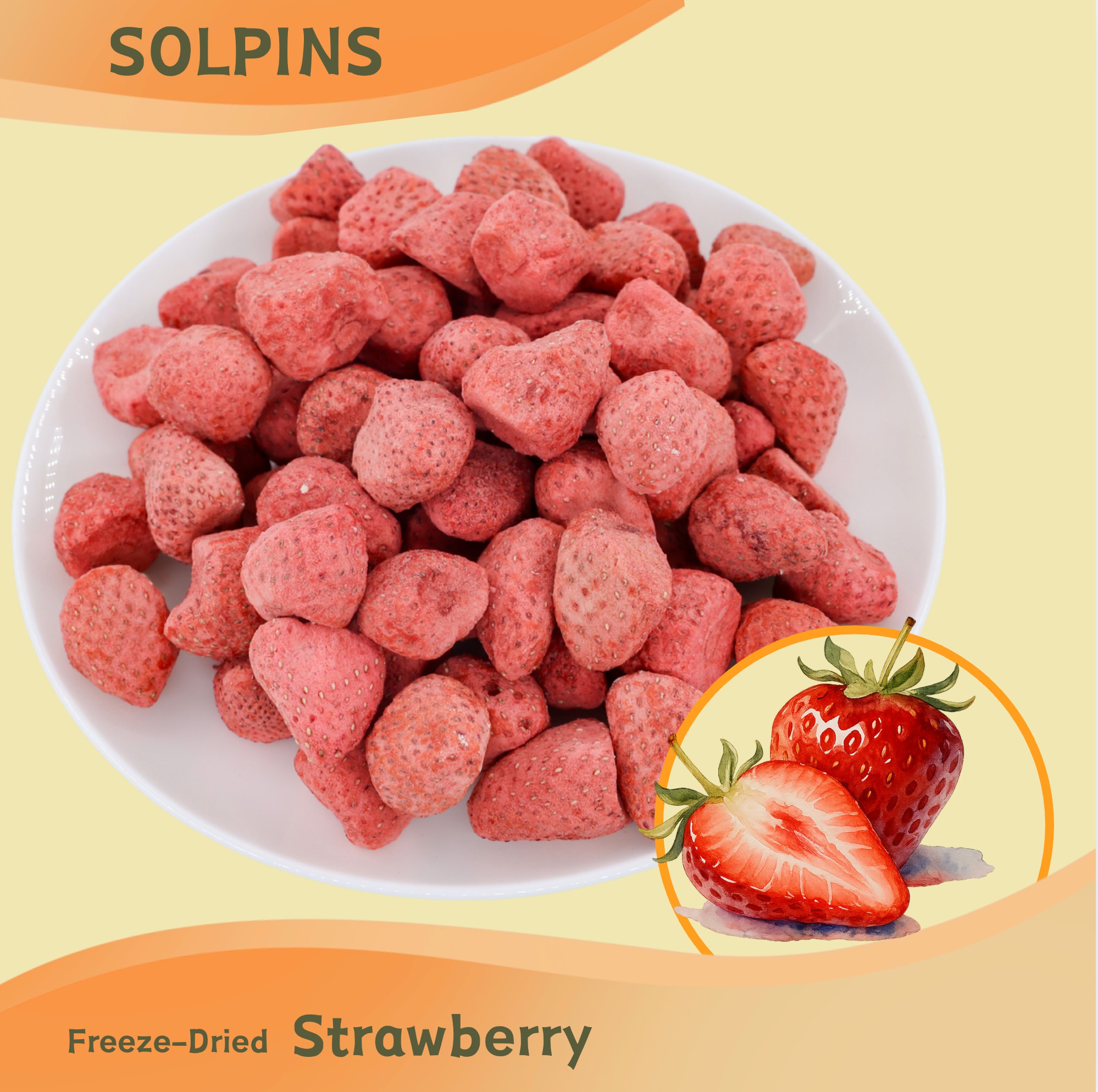 Freeze-Dried Strawberries