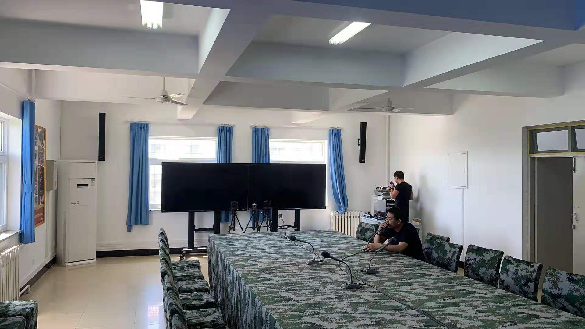70周年徒步方阵阅兵会议室与指挥中心建设
