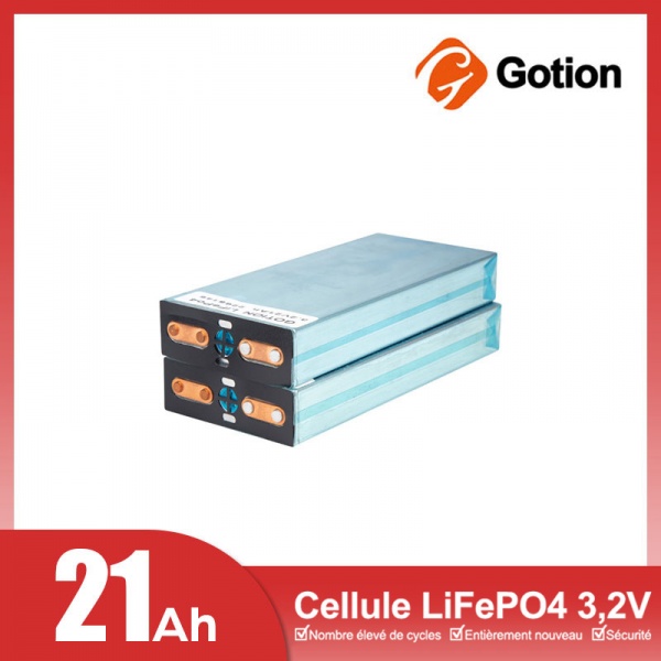 Cellule batterie LiFePO4 Gotion 3,2 V 21 Ah