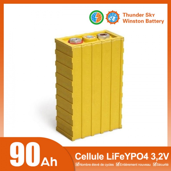 Cellule Winston LiFeYPO4 TSWB-LYP90AHA 3,2 V 90 Ah