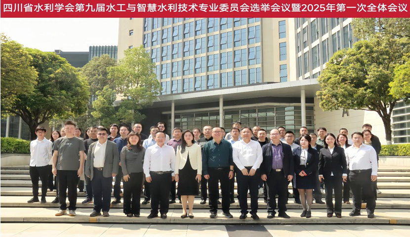 四川省水利学会第九届水工与智慧水利技术专业委员会选举会议暨2025年第一次全体会议胜利召开