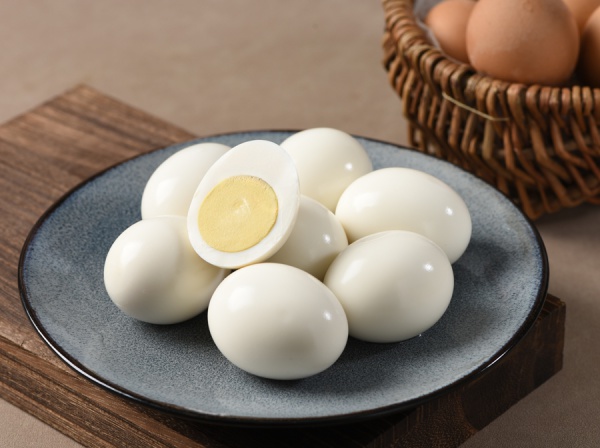 Canned eggs