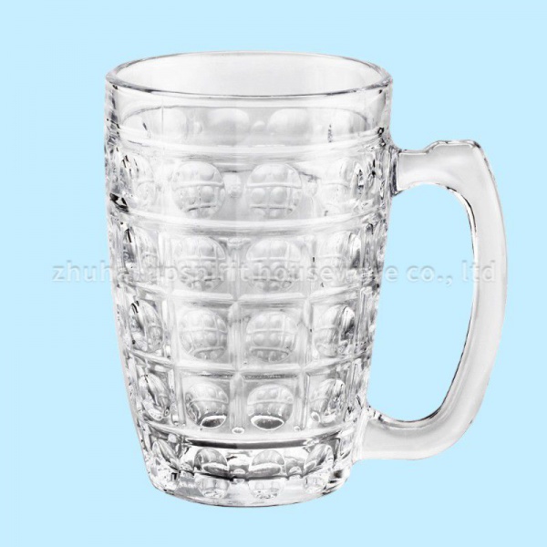 335ml Glass Clear Beer Mug  