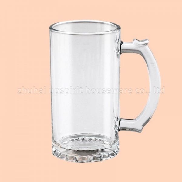 480ml Glass Clear Beer Mug