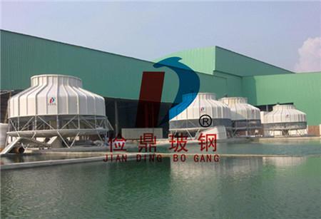 圆形逆流式冷却塔