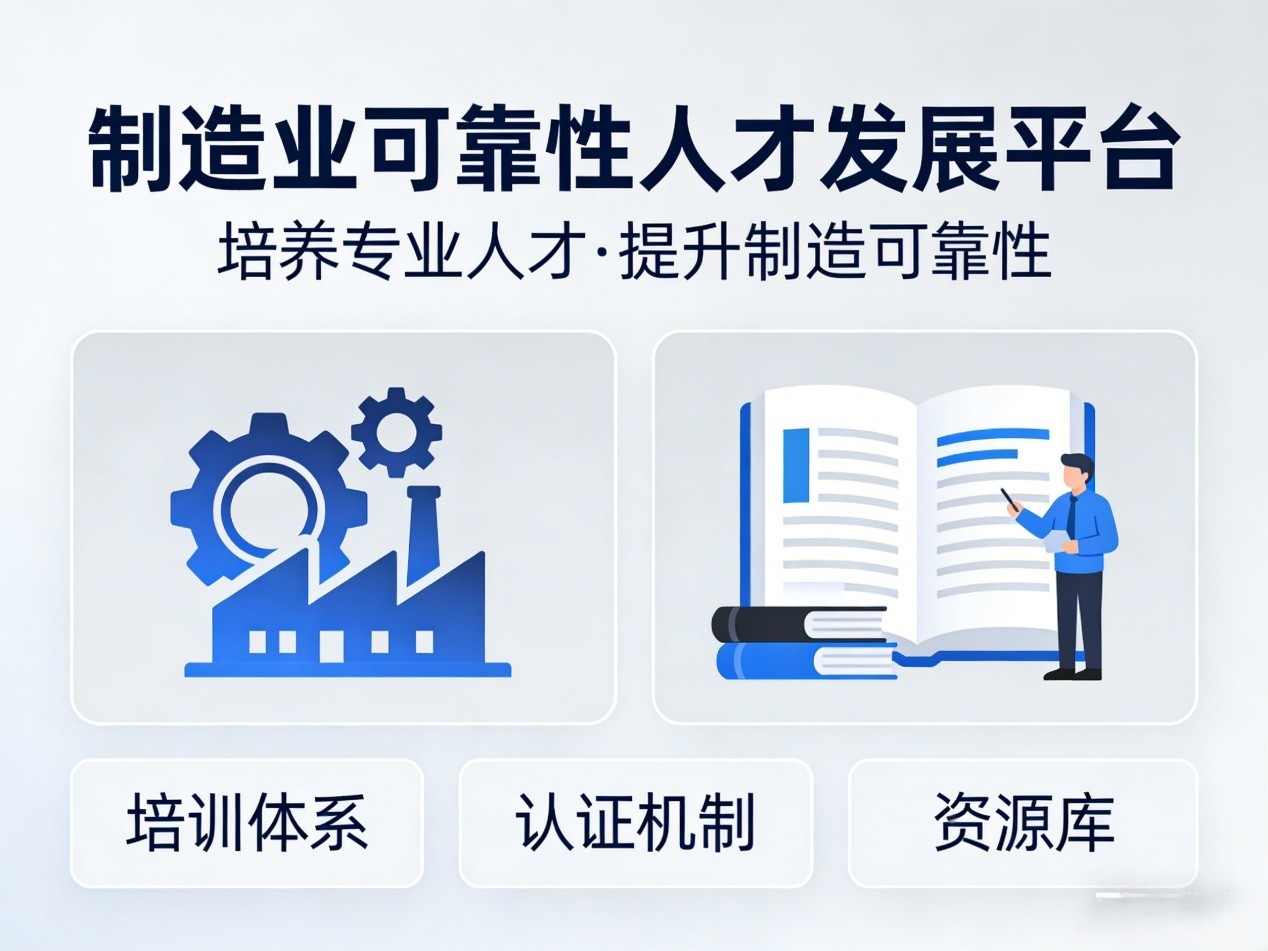 面向制造业搭建可靠性人才发展平台