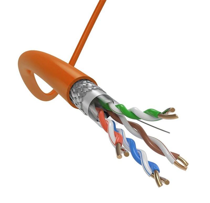 Cat5e Indoor SFTP Copper CCA Lan Cable