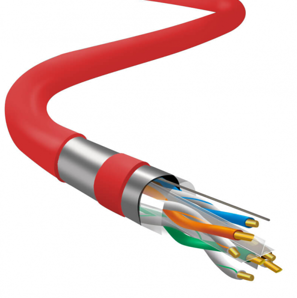 Indoor Cat6 FTP Internet Cable Copper CCA 305m/roll
