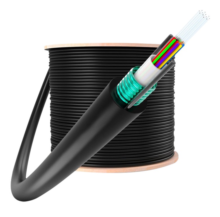 GYXTW Outdoor Central Tube Fiber Optic Cable 2-24Cores