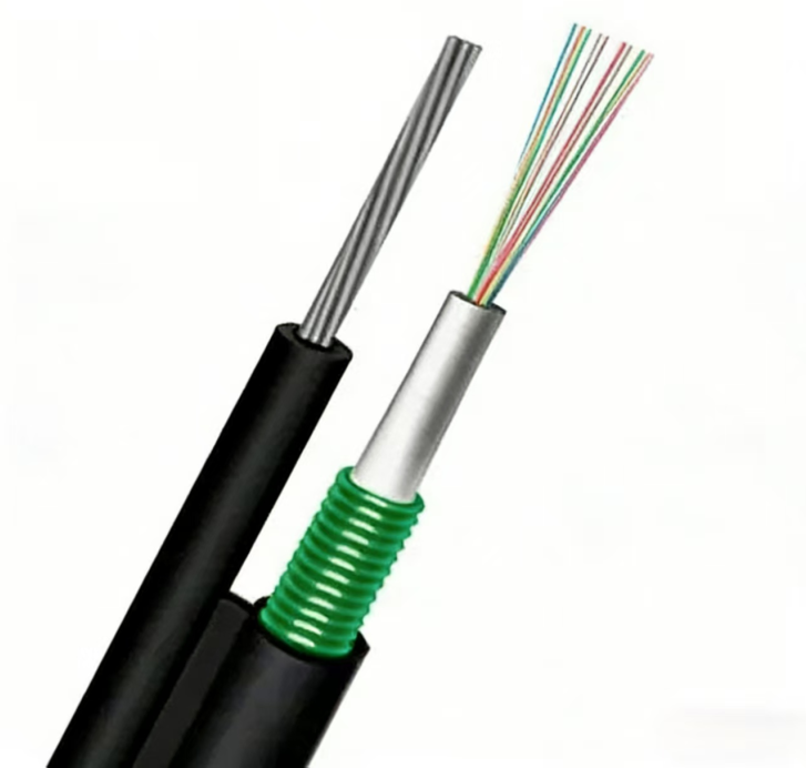 GYXTC8S Outdoor Central Tube Fiber Optic Cable 2-12Cores