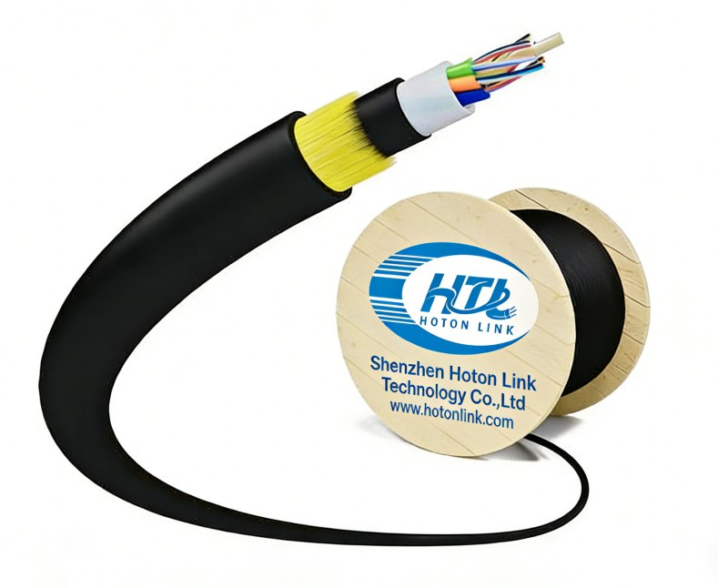 ADSS Fiber Optical Cable  80m 100m 120m Span  2-288Core