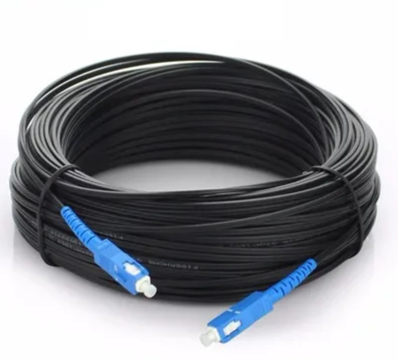 FTTH Indoor LSZH Drop Cable Covered Wire Cable 1-4Core