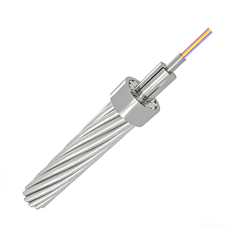  OPGW Cable Aerial 24 48 96 Core Single Mode G652D Ground Wire 