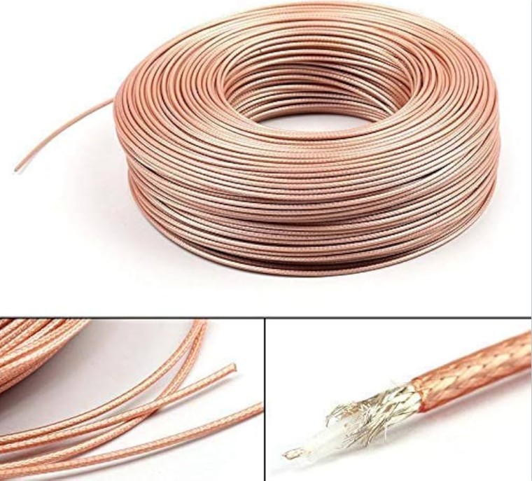 75ohm RG179 Copper/CCS RF Low Loss Dish Antenna Adapter Cable