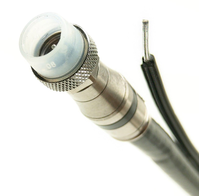 RG6 RG11 RG59 Coax Cable with Steel Messenger for Outdoor CCTV Remote Installations