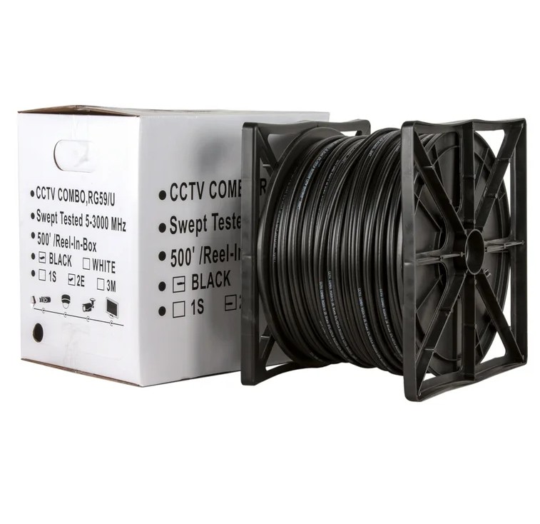 RG59+2C Power Cable Surveillance Cable  for CCTV Camera System