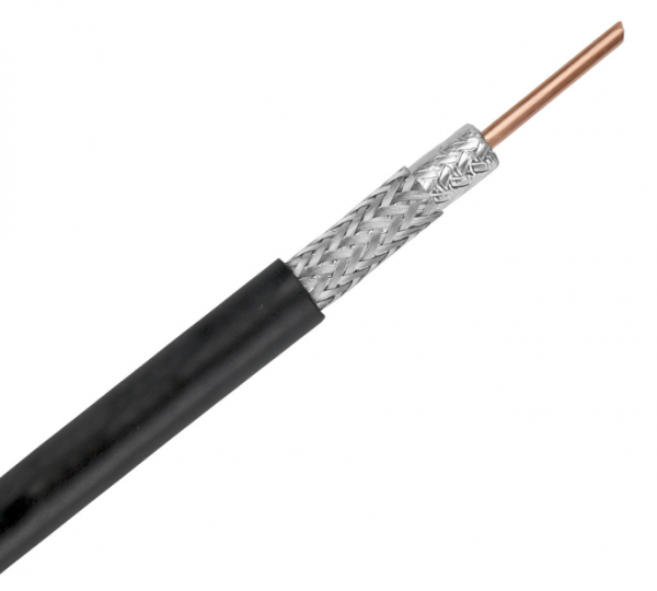 50ohm Copper/CCS RG8 CCTV RF Cable Coaxial Cable