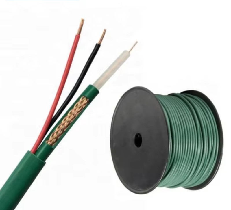 KX8 2C ×1.0mm2 Power Cable, Figure 8 Siamese CCTV Camera Cable 