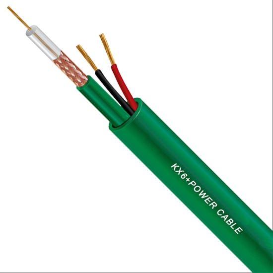 KX6 2C ×0.75 Power Cable, Figure 8 Siamese Coaxial Cable 