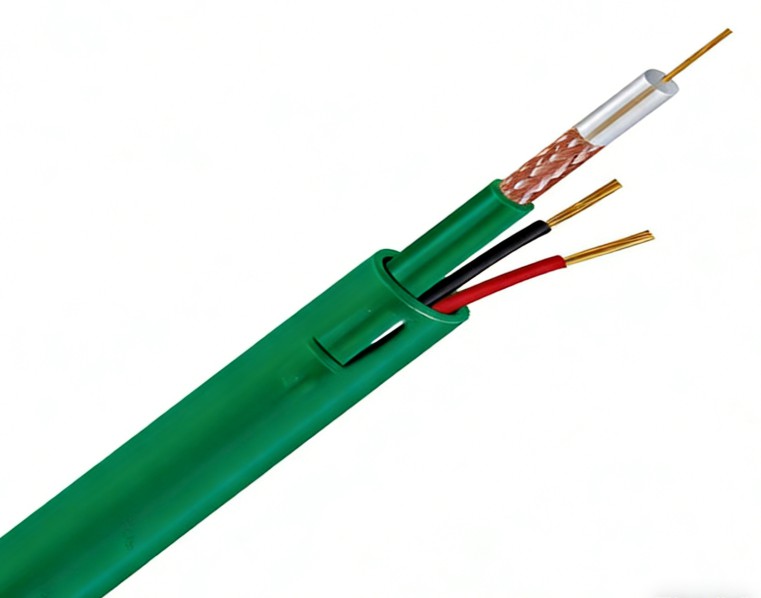 KX8 2C ×1.0mm2 Power Cable, Figure 8 Siamese CCTV Camera Cable 