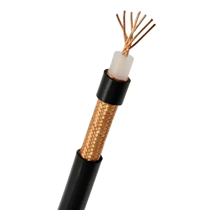 RG213 RG214 Stranded Copper Tranmission Coaxial Cable 