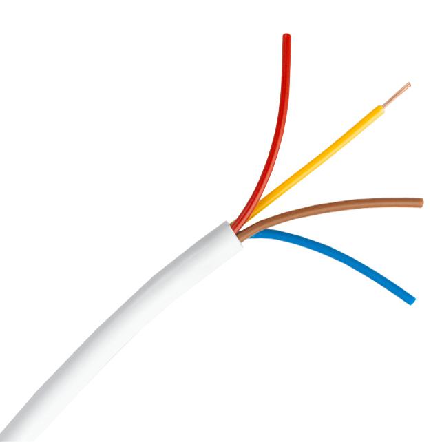 4Core Stranded Copper/CCA UTP Security Alarm Cable for Access Control & Door Security Systems