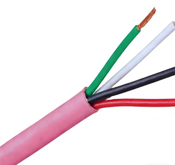 4Core Stranded Copper/CCA UTP Security Alarm Cable for Access Control & Door Security Systems