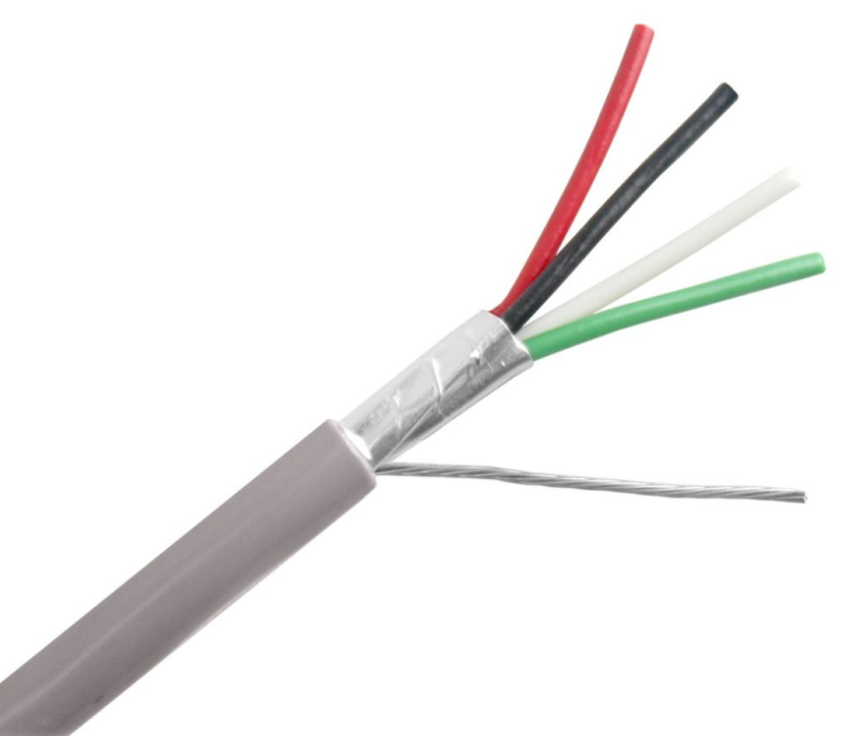4Core Shieded Security Alarm Cable for Burglar Alarm Systems