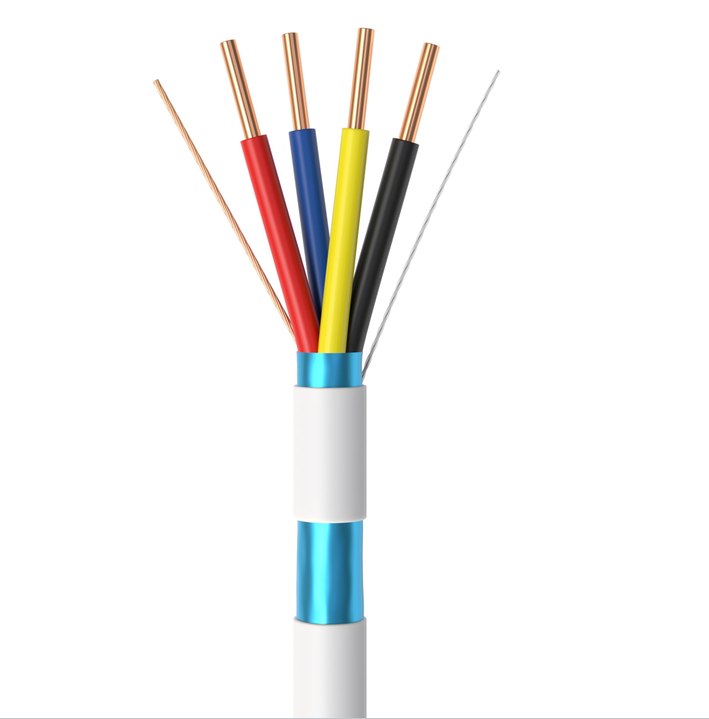 4Core Shieded Security Alarm Cable for Burglar Alarm Systems