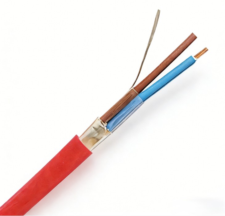 2Core 1mm 1.5mm 2.5mm Shielded Fire Resistance Resistant Alarm Rated