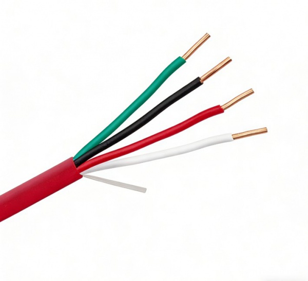 4Core Copper/Tinned Copper/CCA Unshield Fire Resistant Cable 
