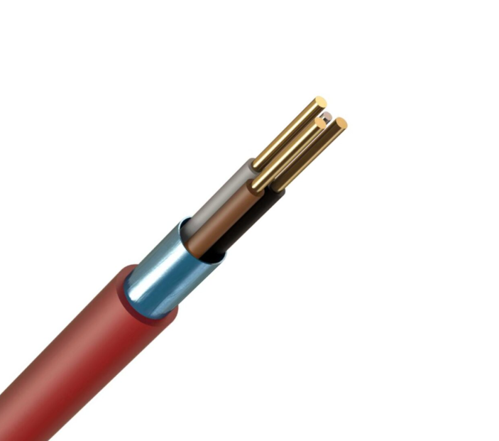 4Core Copper Shielded Fire Alarm Cable LSZH PVC