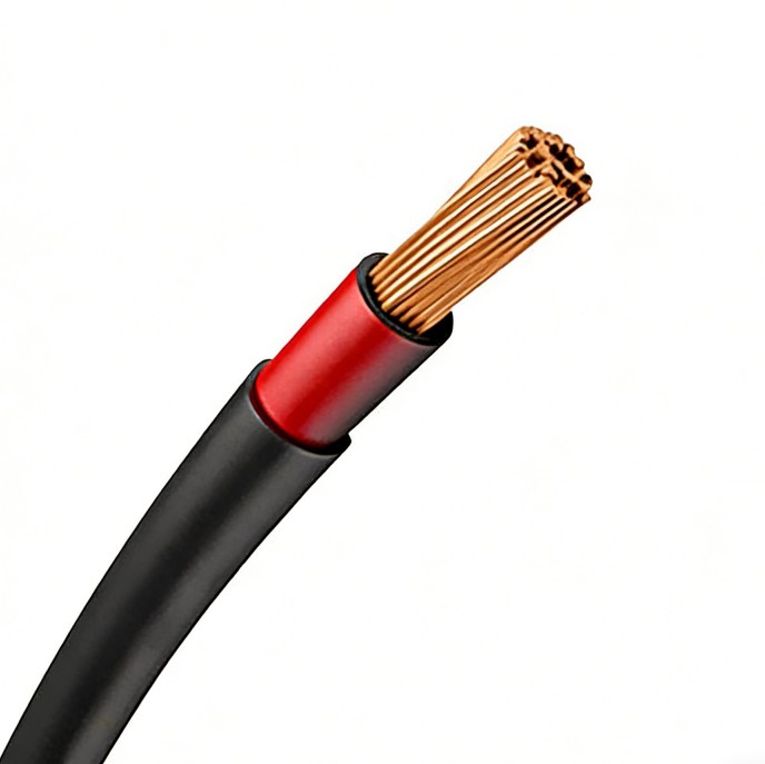 Waterproof and Fireproof Photovoltaic Solar Cable Wire Durable Copper Core Battery Wire