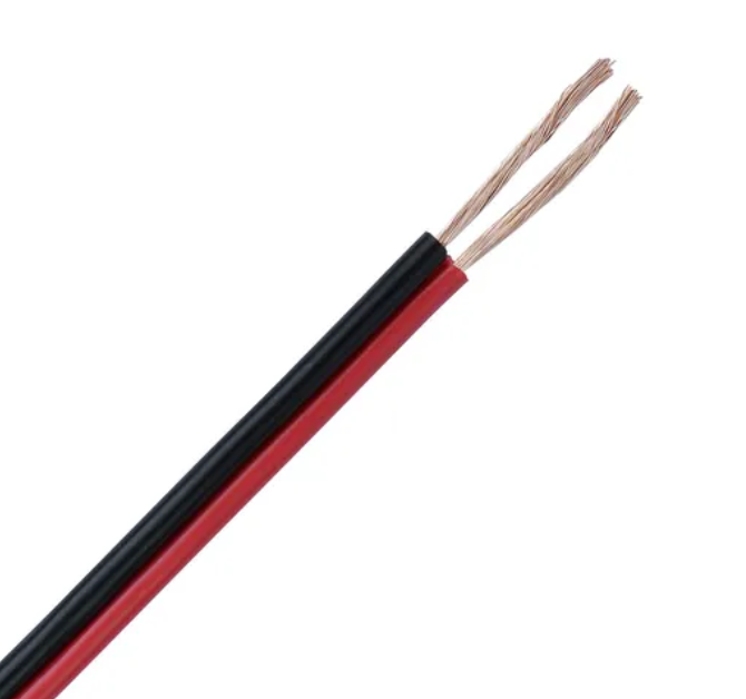 HiFi Audio & Video Speaker Cable Black & Red  Speaker Wire