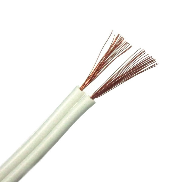 PVC Insulated RVB-Speaker Wire Low Voltage 0.5 0.75 1 1.5 2.5 mm Twin Flat Flexible Power Cable with Copper Conductor