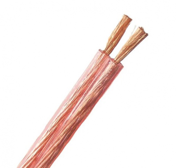  Audio Video Speaker Wire Cable Car Audio Transparent Speaker Wire OFC Hifi Speaker Cable