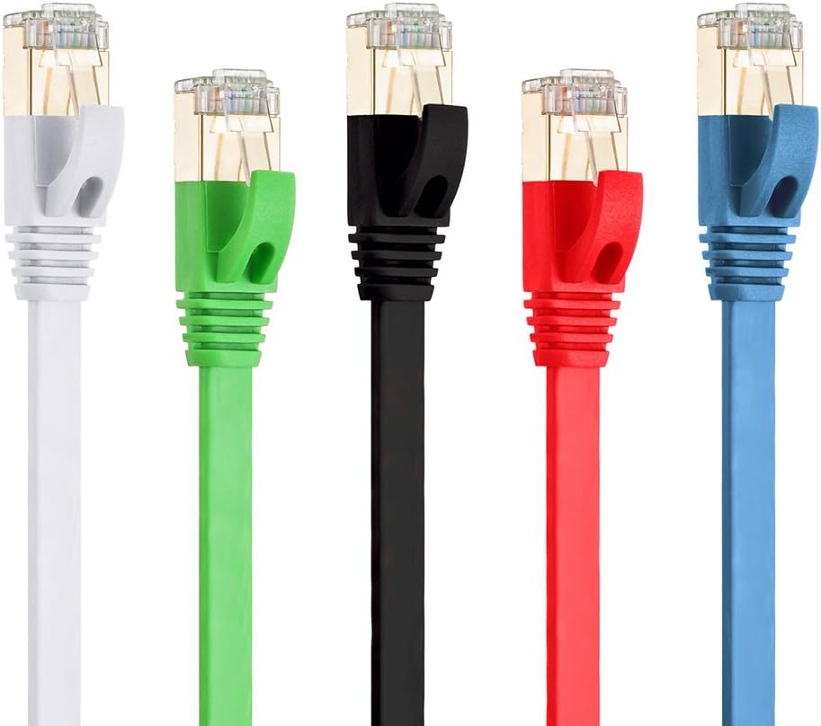 CAT6A Ultra Slim Ethernet Conector RJ45 Sftp Patch Cord