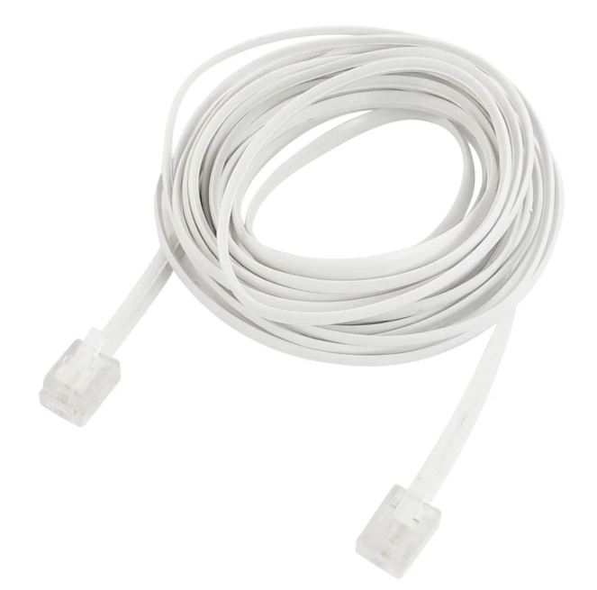 2 Pair 0.5MM Copper/CCA Telephone Cable Indoor Twisted Pair Telecom Signal Data Cable