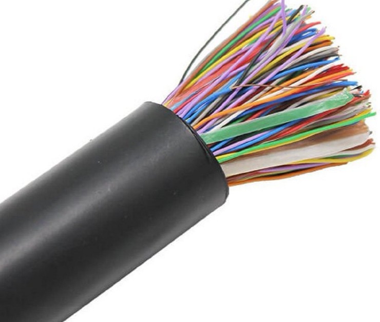 Waterproof Jelly Filled Double Jacket 25/ 50/ 100 Pair Outdoor Multipair Telephone Cable