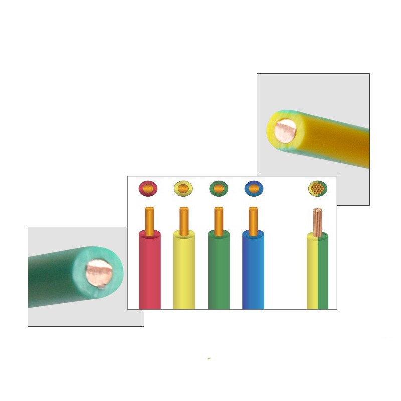 BV 2.5mm² Single Core Cable Solid Copper Wire PVC Insulated 450/750V for House Wiring