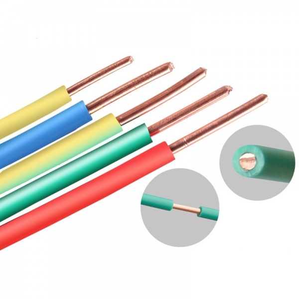 Low Voltage Single Core 1.5-10MM2 BV Flexible PVC Insulated Wire Cable for Household Building Electrical Cable