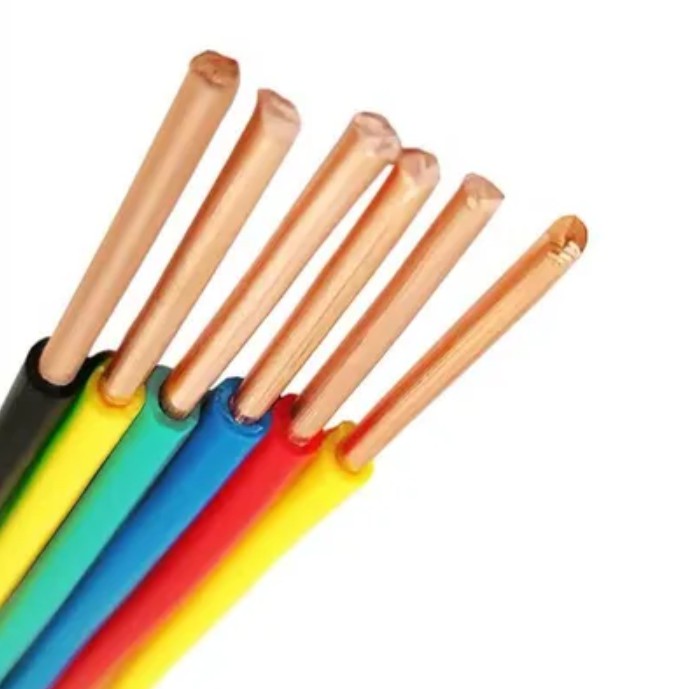 Low Voltage Single Core 1.5-10MM2 BV Flexible PVC Insulated Wire Cable for Household Building Electrical Cable