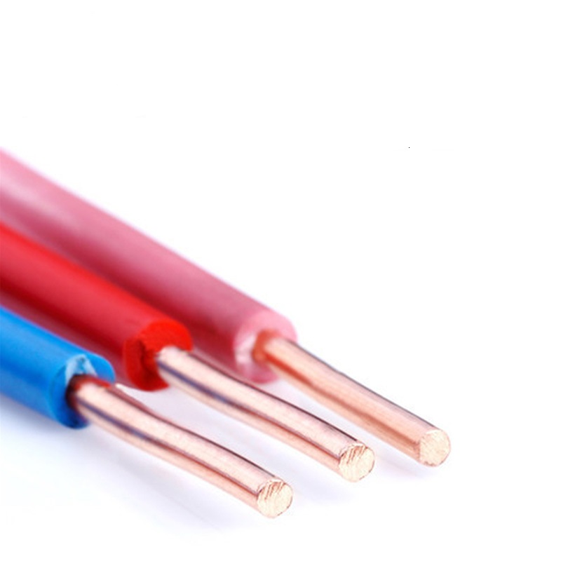 Low Voltage Single Core 1.5-10MM2 BV Flexible PVC Insulated Wire Cable for Household Building Electrical Cable